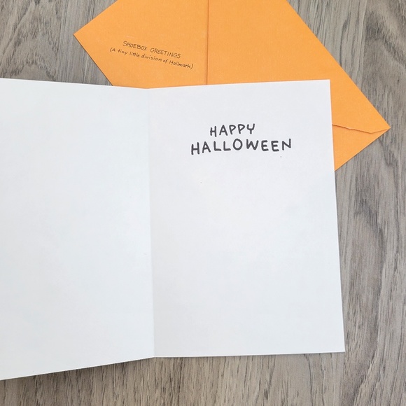 Funny Halloween Greeting Card for Anyone, Shoebox Hallmark - Picture 2 of 2